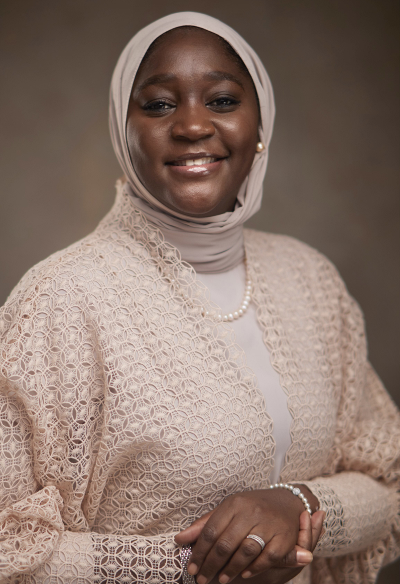Smiling Portrait of Aisha A.U. Gumel,